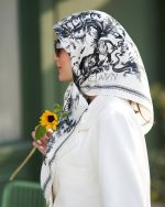 روسری ابریشم توییل 320 - تصویر 3