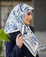 روسری ابریشم توییل 320