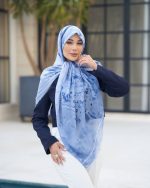 روسری نخی مدال ریشه پرزی 313