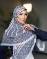 روسری نخی مدال ریشه پرزی 312 - تصویر 3