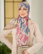 روسری نخی مدال ریشه پرزی 312 - تصویر 2