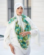 روسری نخی مدال ریشه پرزی 310 - تصویر 2